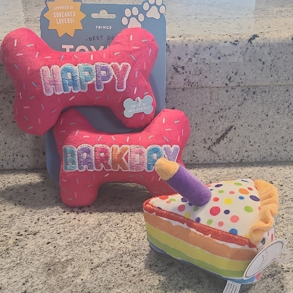 Fringe Studio Other - Borthday Dog Toy Set NWT